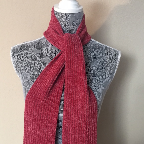 Airport Accessories Airport Red Scarf Poshmark